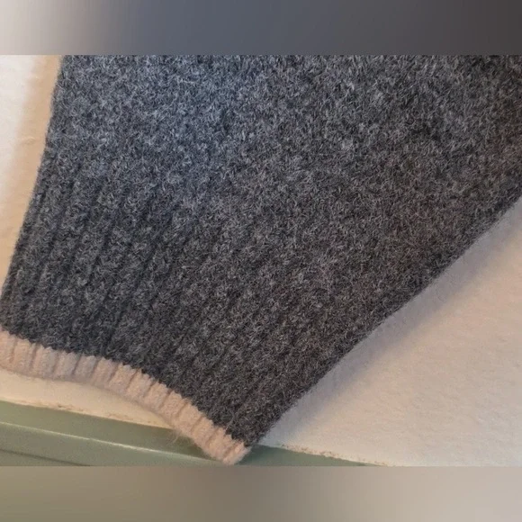 NWT Anthropologie Calligraphie Crew Neck Sweater with Dog Icon Sz XL - Picture 8 of 15